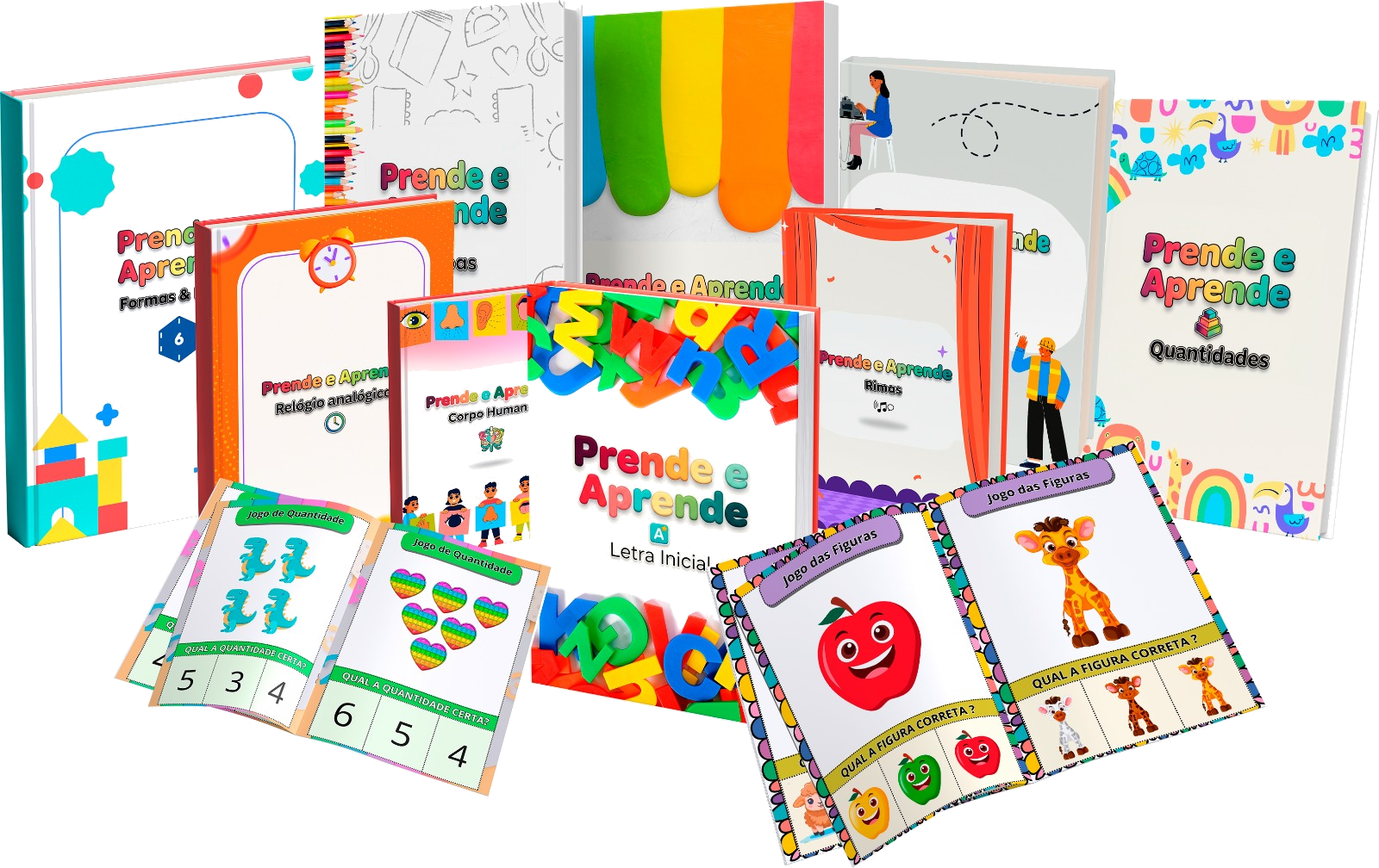 Kit Pedagógico Prender e Aprender — alfabetização adaptada para o espectro autista